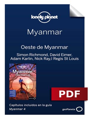 cover image of Myanmar 4. Oeste de Myanmar